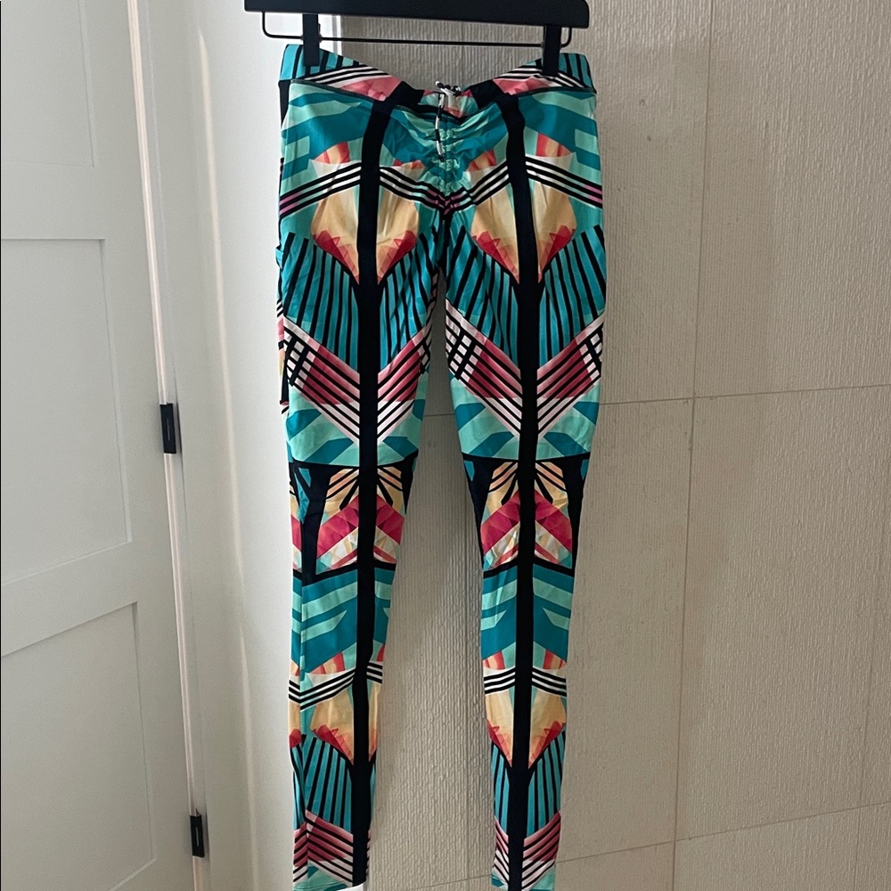 B Swim Women's Pants, rouge tie scrunch butt